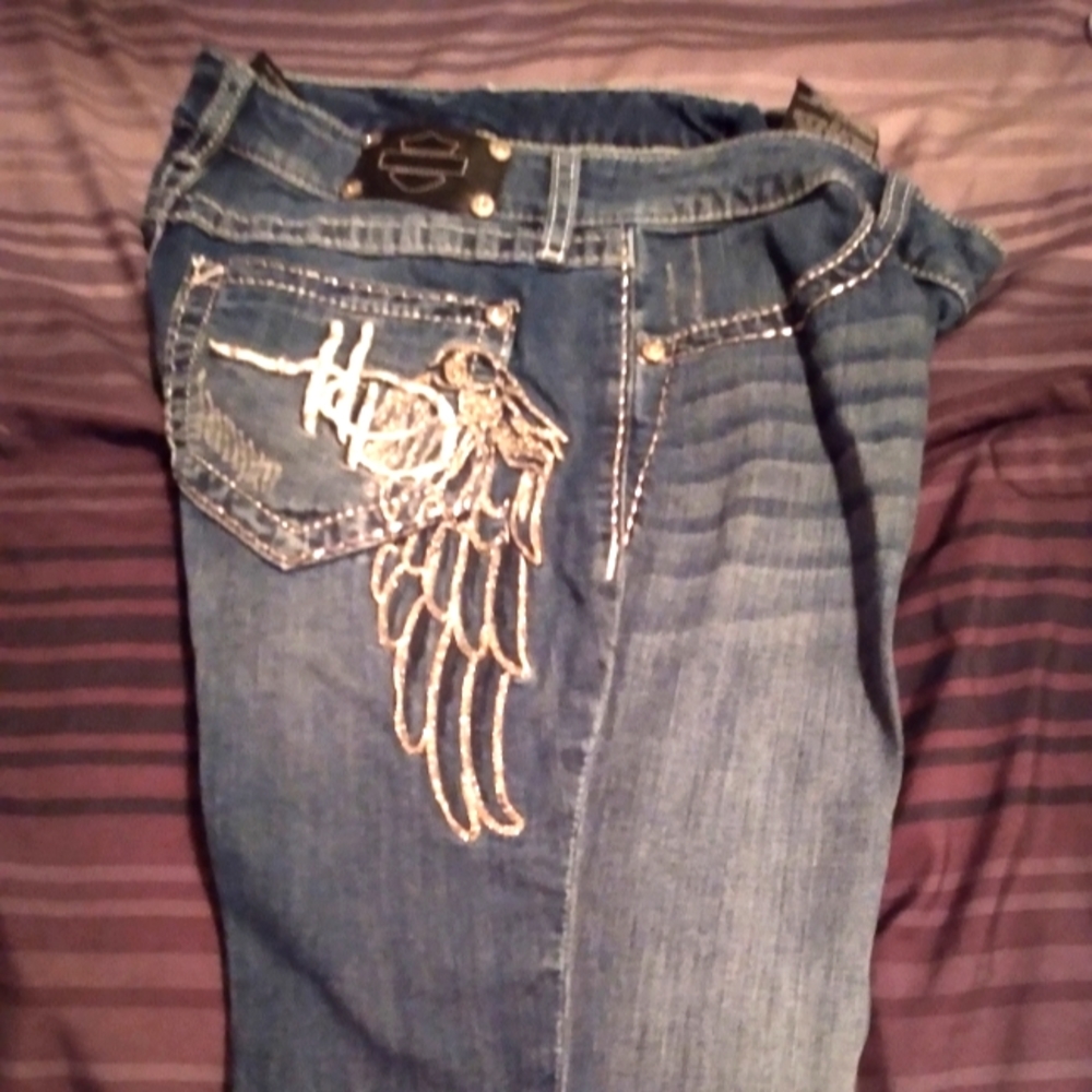 Size 8 Harley Davidson